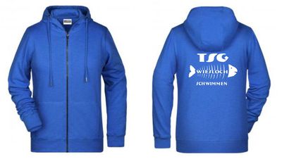 Kapuzen-Sweatjacke TSG Wiesloch Schwimmen Kapuzen-Sweatjacke TSG Wiesloch Schwimmen