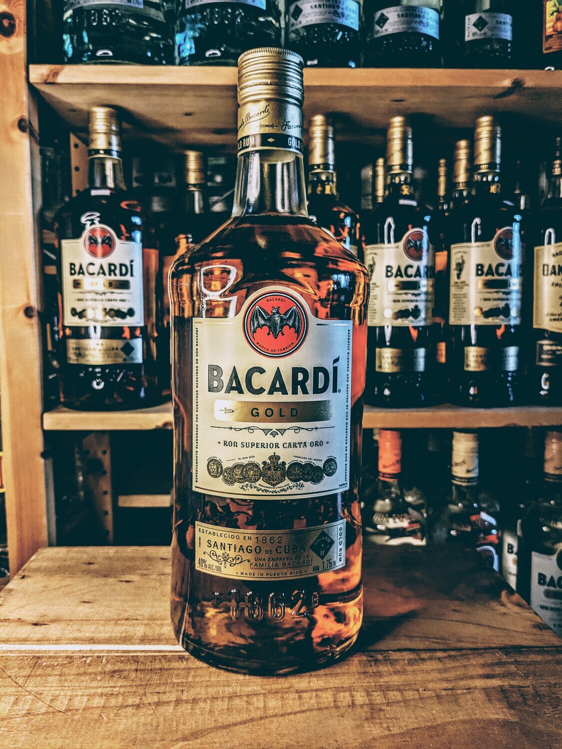 Bacardi Gold Rum 1.75