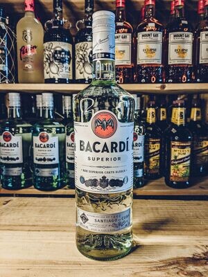 Bacardi Rum Superior White 1.0