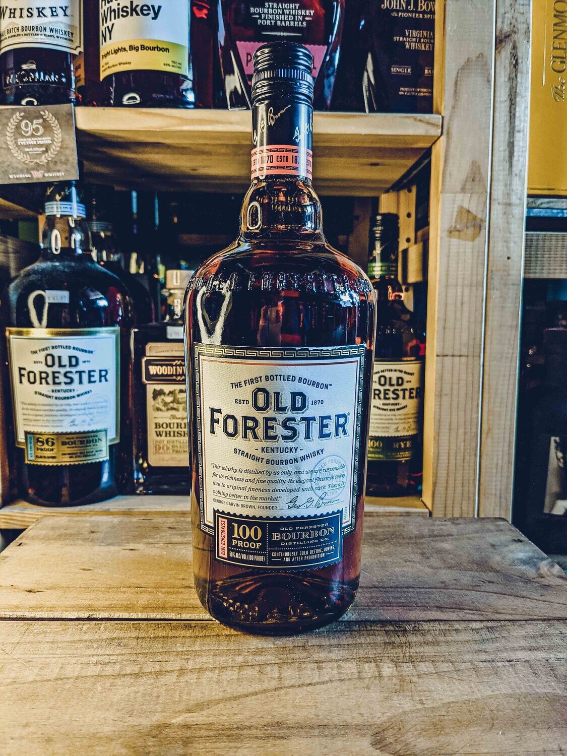 Old Forester 100 Proof Bourbon 1L