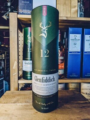 Glenfiddich 12 yr Scotch 750ml