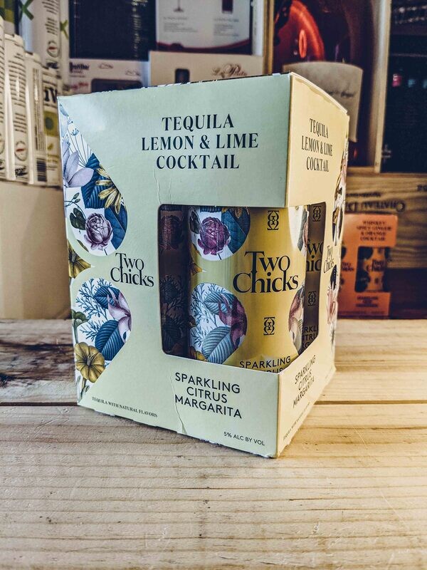 Two Chicks Citrus Margarita 355ml 4 pack