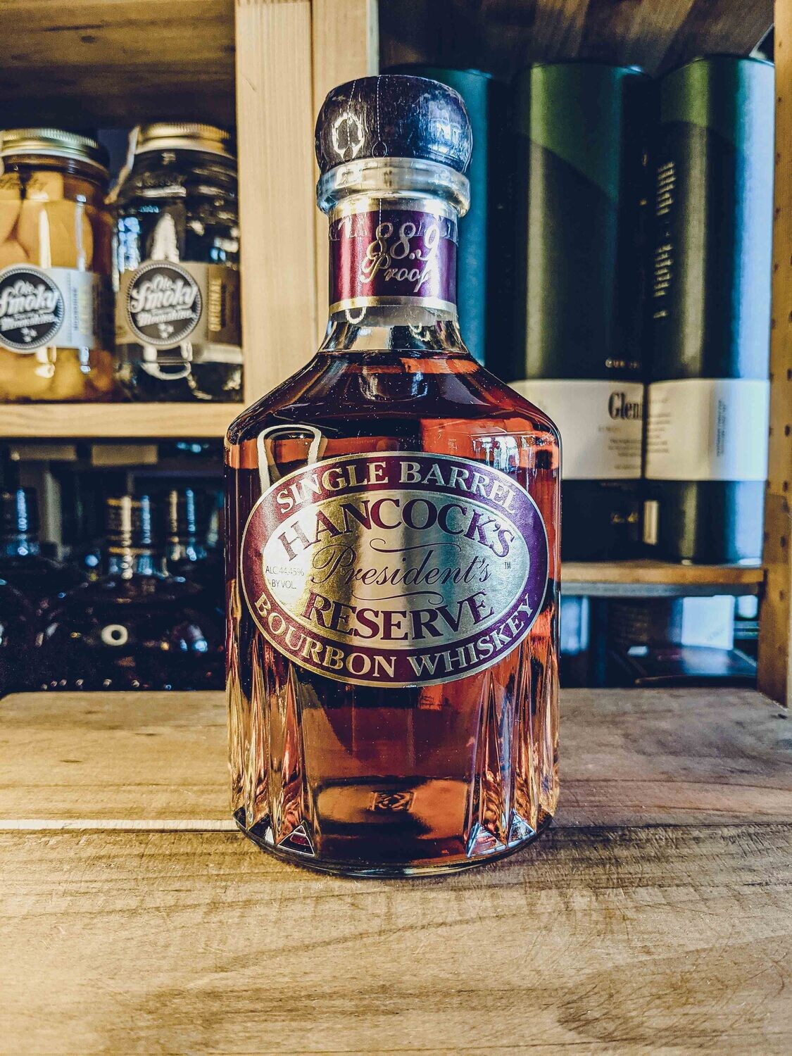 Hancock Presidents Reserve Single Barrel Bourbon Whiskey 750ml