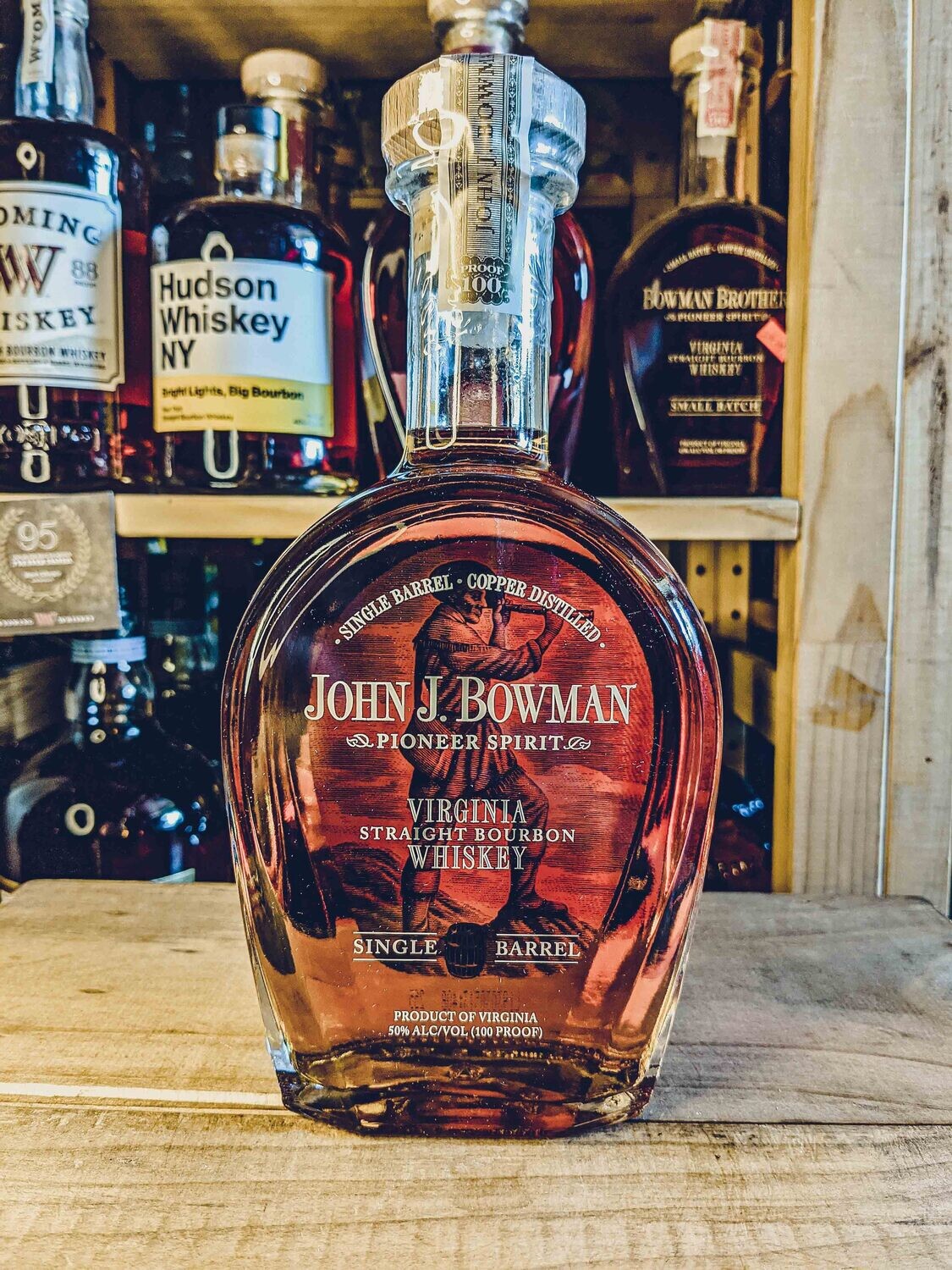 John J, Bowman Single Barrel Virginia Bourbon Whiskey 750ml