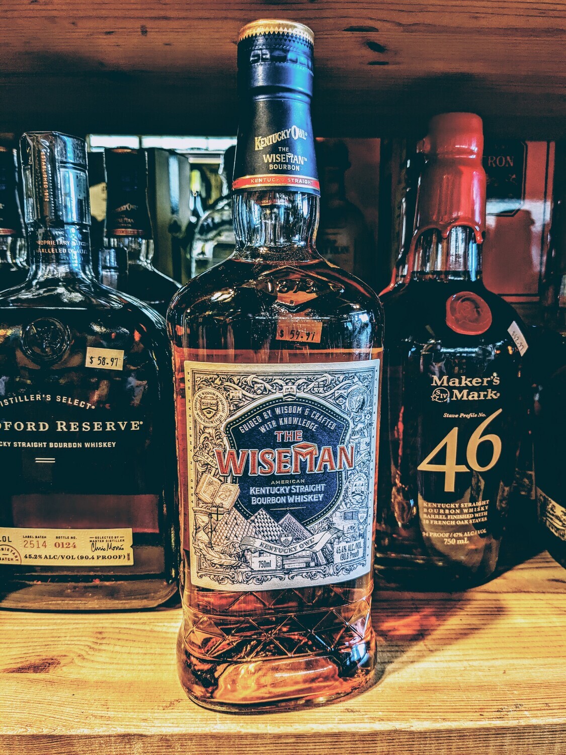 The Wiseman Bourbon 750ml