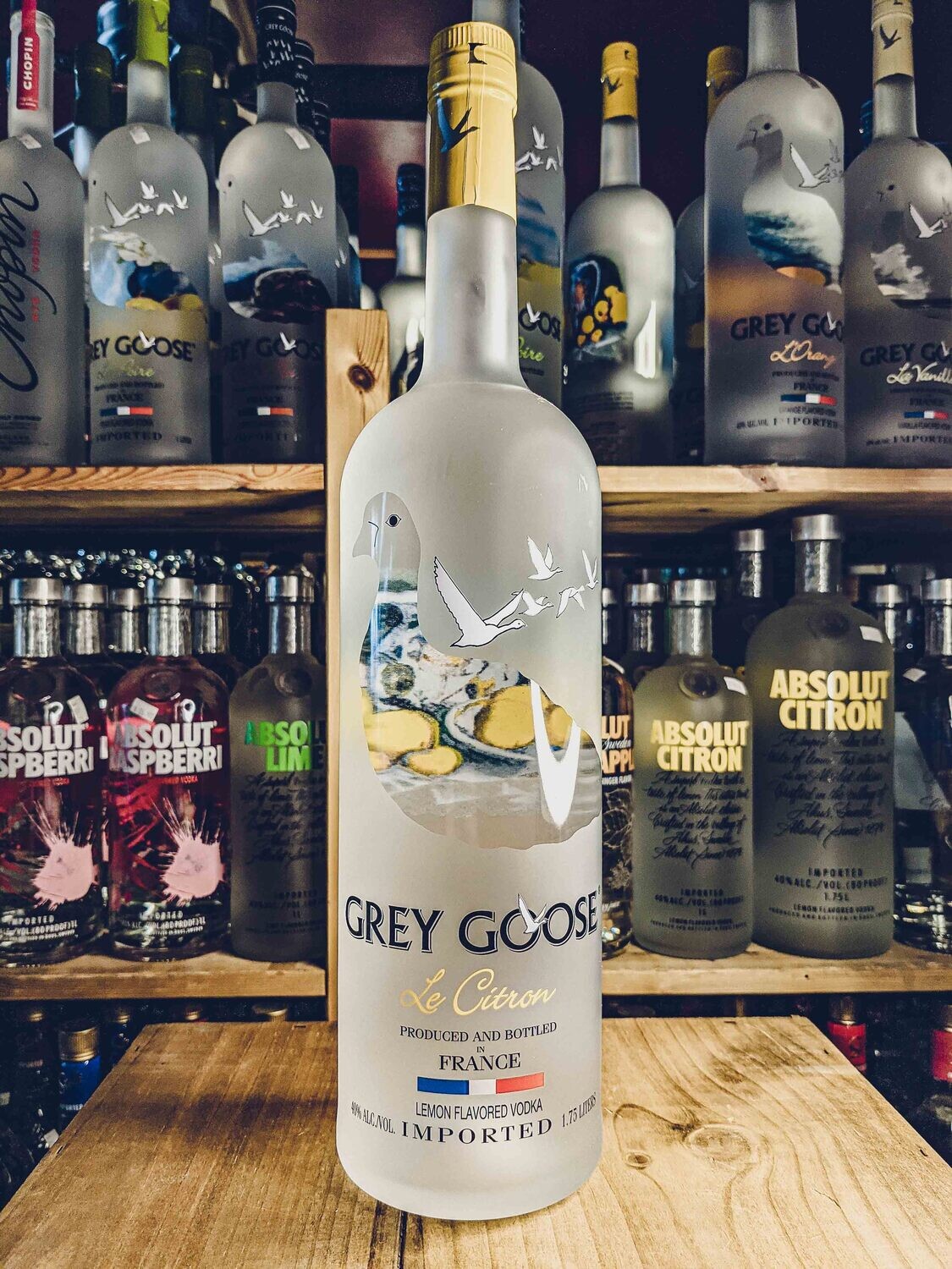 Grey Goose Le Citron Vodka 1.75