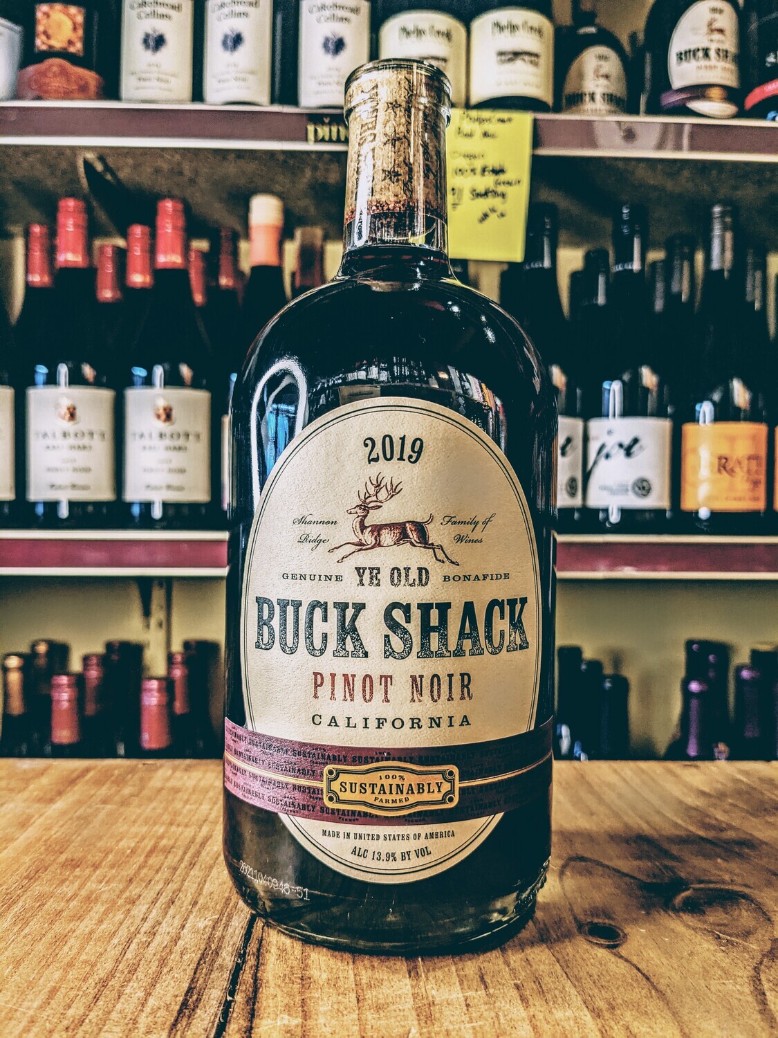 Buck Shack Pinot Noir 750ml