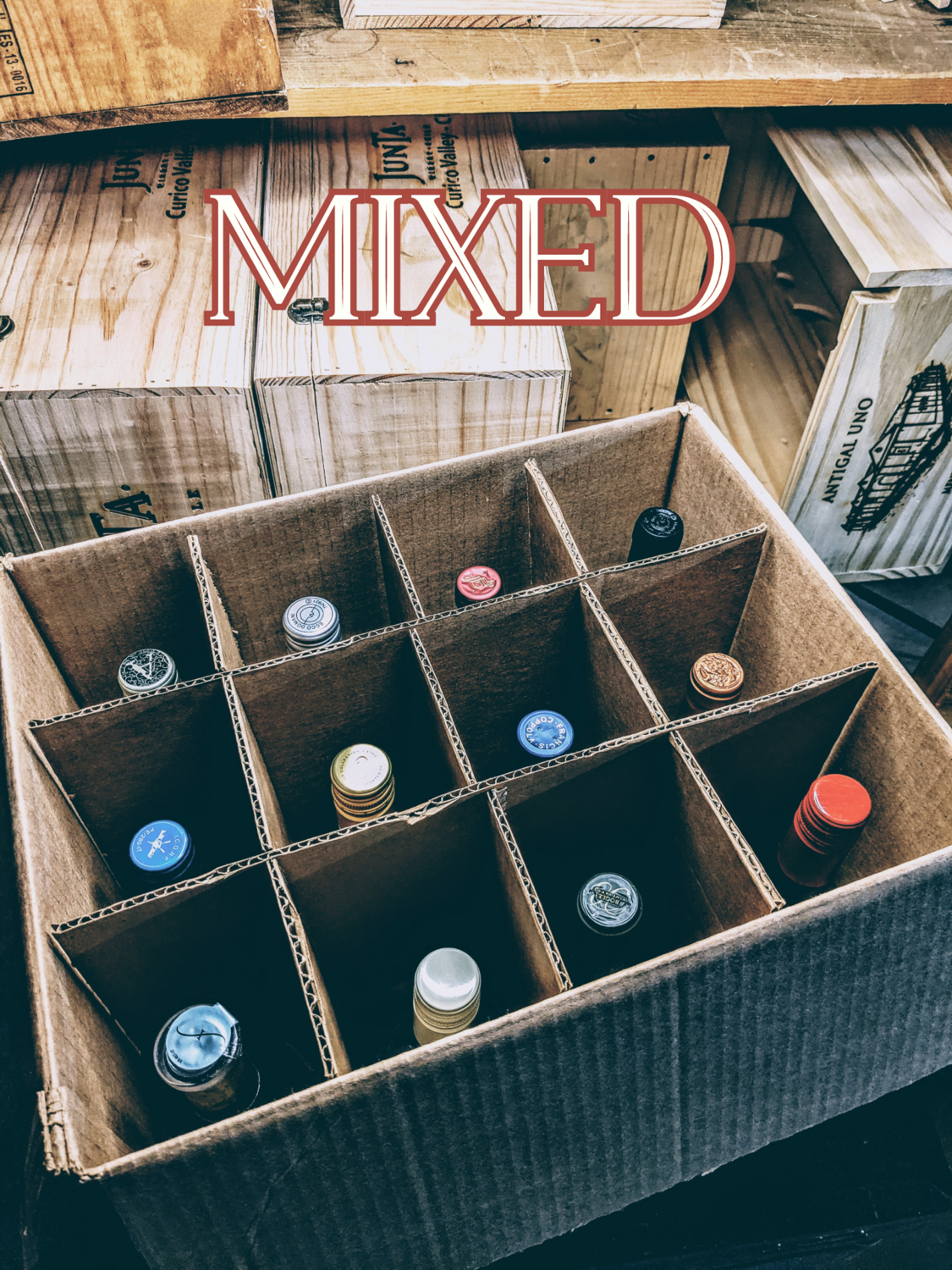 "Wines of the World" Mixed Red and White Wine 12 Bottle Case Deal