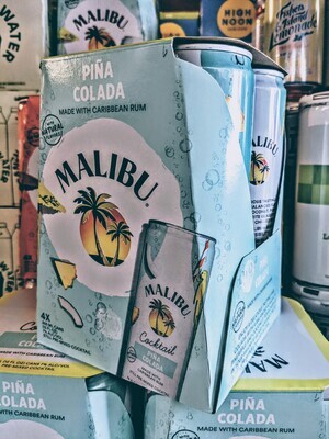 Malibu Pina Colada 355ml 4 Pack