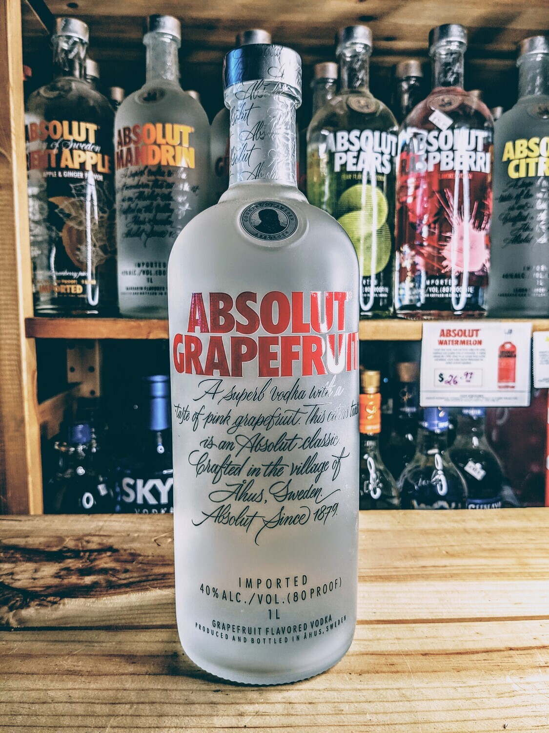 Absolut Grapefruit Ruby Red 1.0