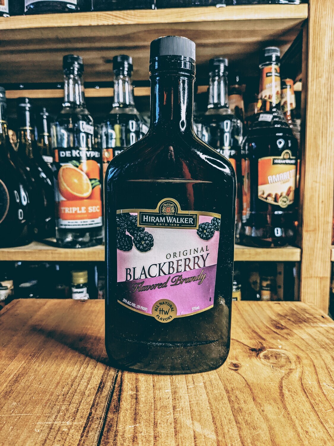 Hiram Walker Blackberry Brandy 375 ml