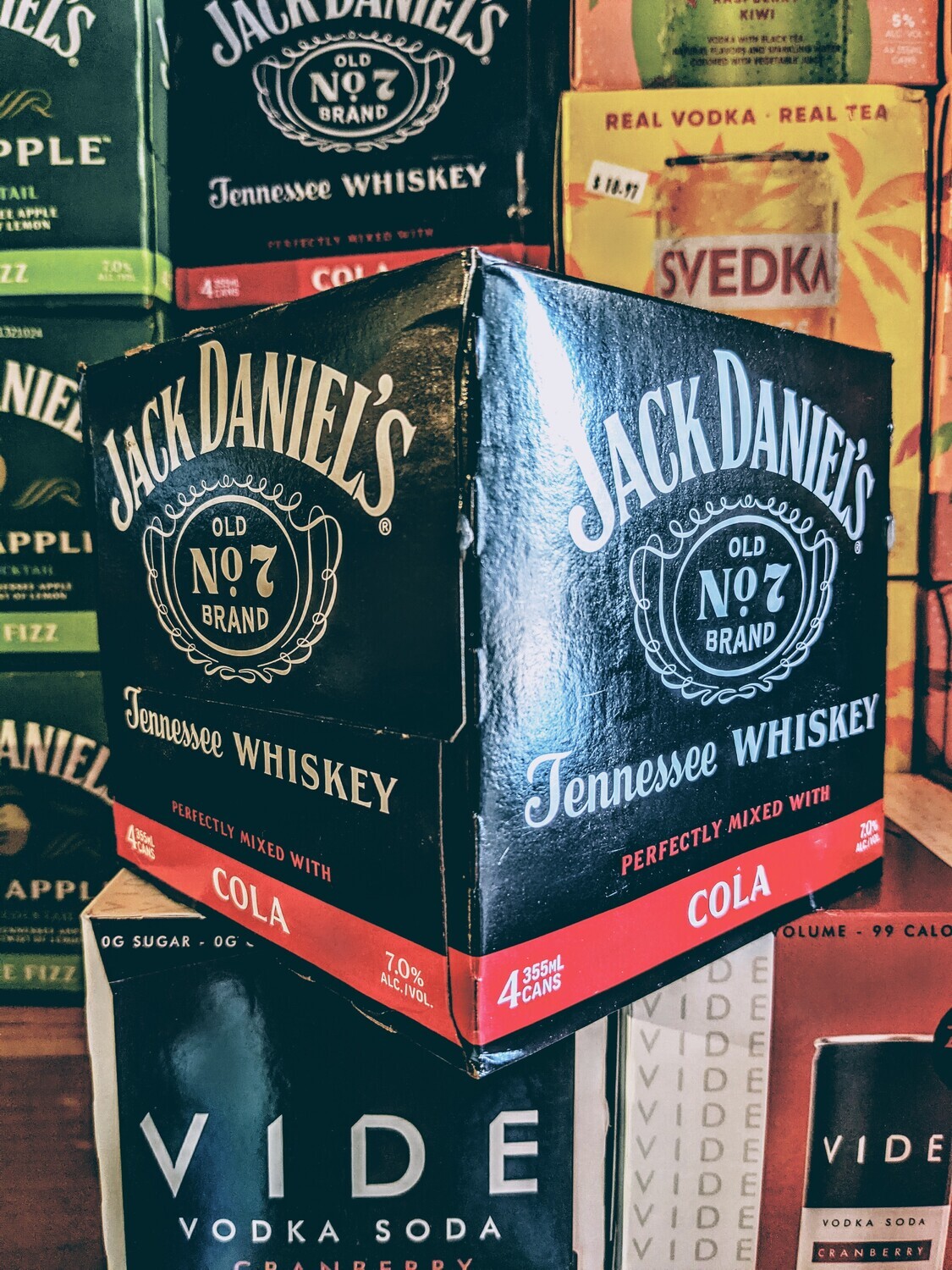 Jack Daniel & Cola 4 Pack 355ml