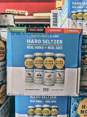 High Noon Variety 12 Pack