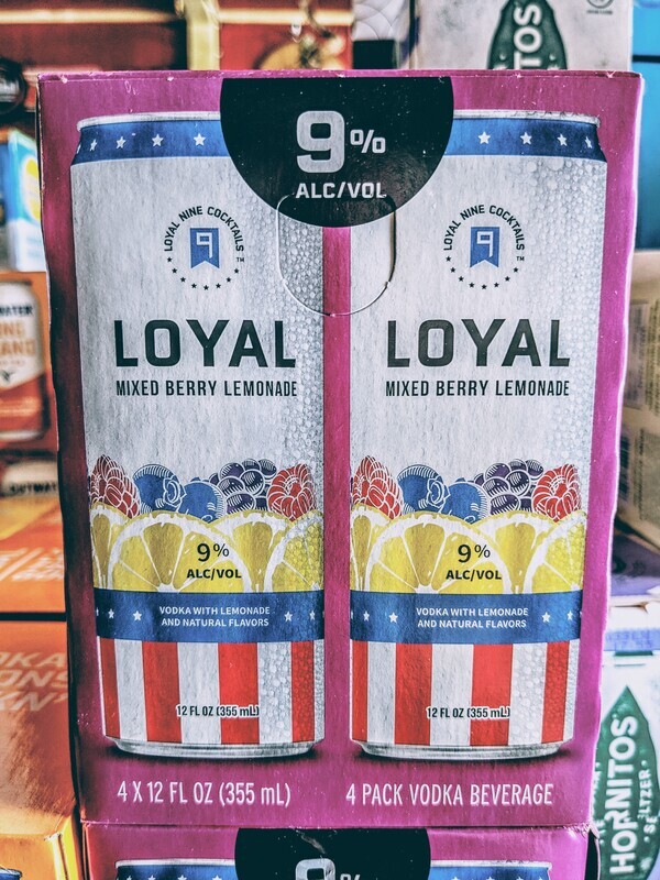 Loyal Mixed Berry Lemonade 355ml