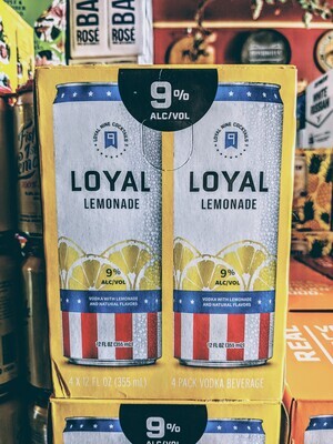 Loyal Lemonade 355ml 4 Pack