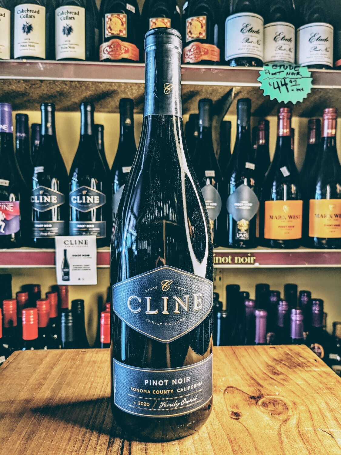 Cline Pinot Noir Sonoma Cool Climate 750ml