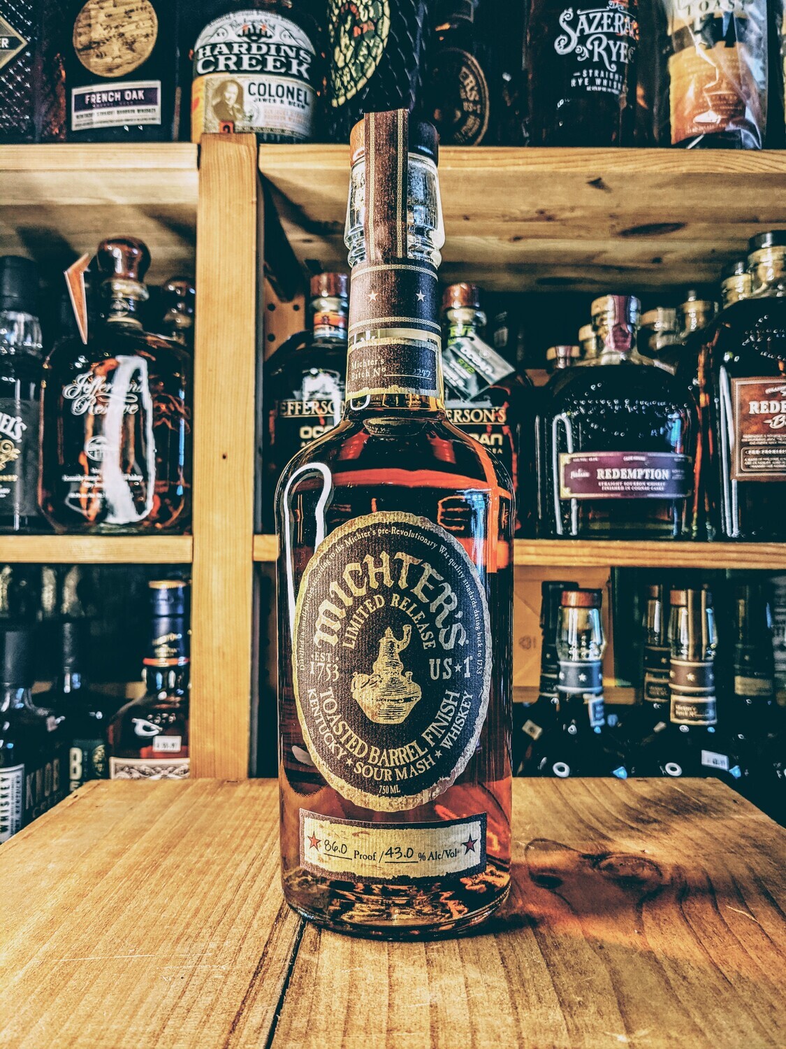 Michters Toasted Barrel Sour Mash 750ml