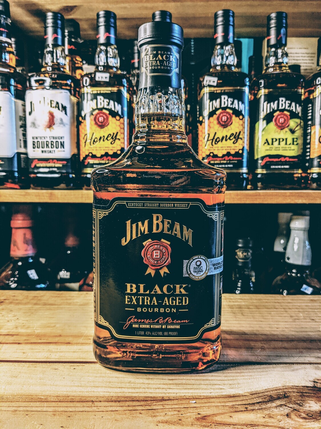 Jim Beam Black Bourbon Whiskey 1.0