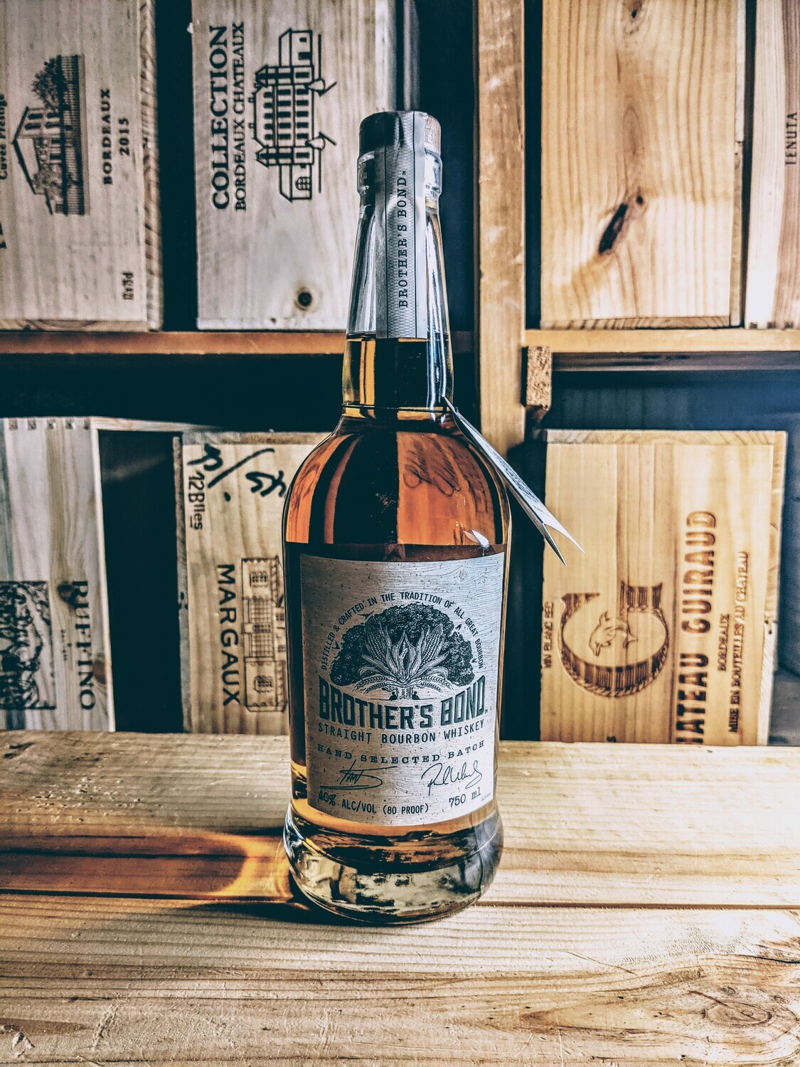 Brothers Bond Straight Bourbon Whiskey 750ml