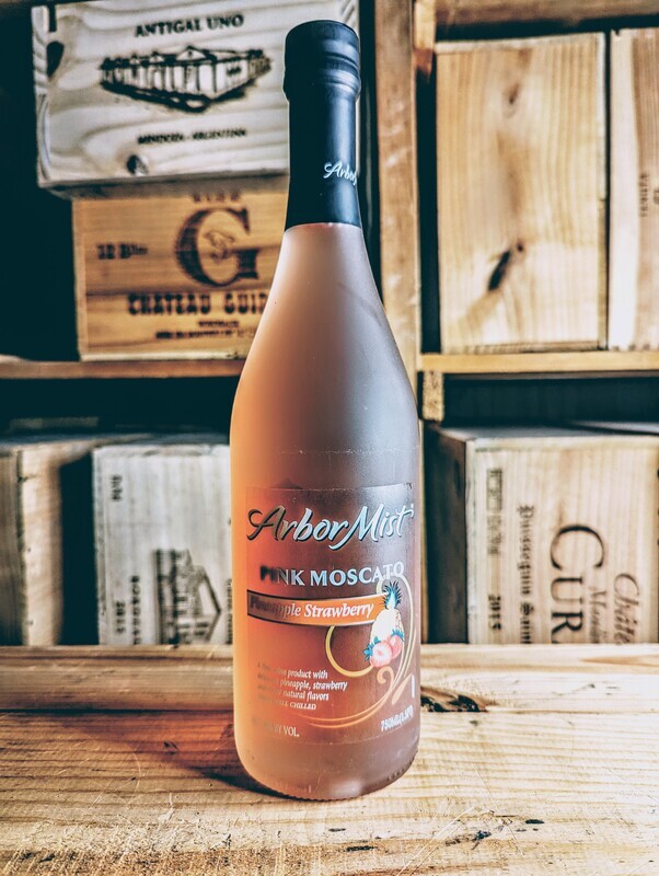 Arbor Mist Pineapple Strawberry Pink Moscato 750ml