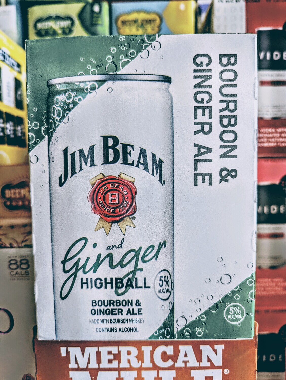 Jim Beam Bourbon Ginger Highball 4 Pack
