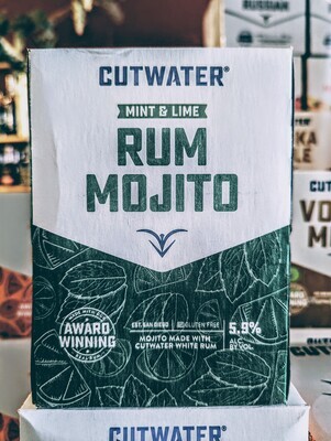 Cutwater Rum Mint Mojito 4 Pack 355ml Can