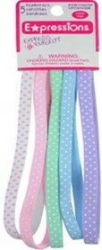 Vincha Elastica 5 Unidades