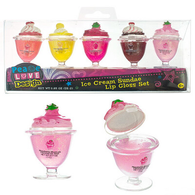 Set Abrillantador de Labios 
5 unidades