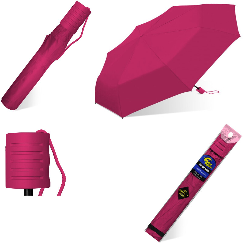 SOMBRILLA MINI SUPER MANUAL (FUCSIA)
