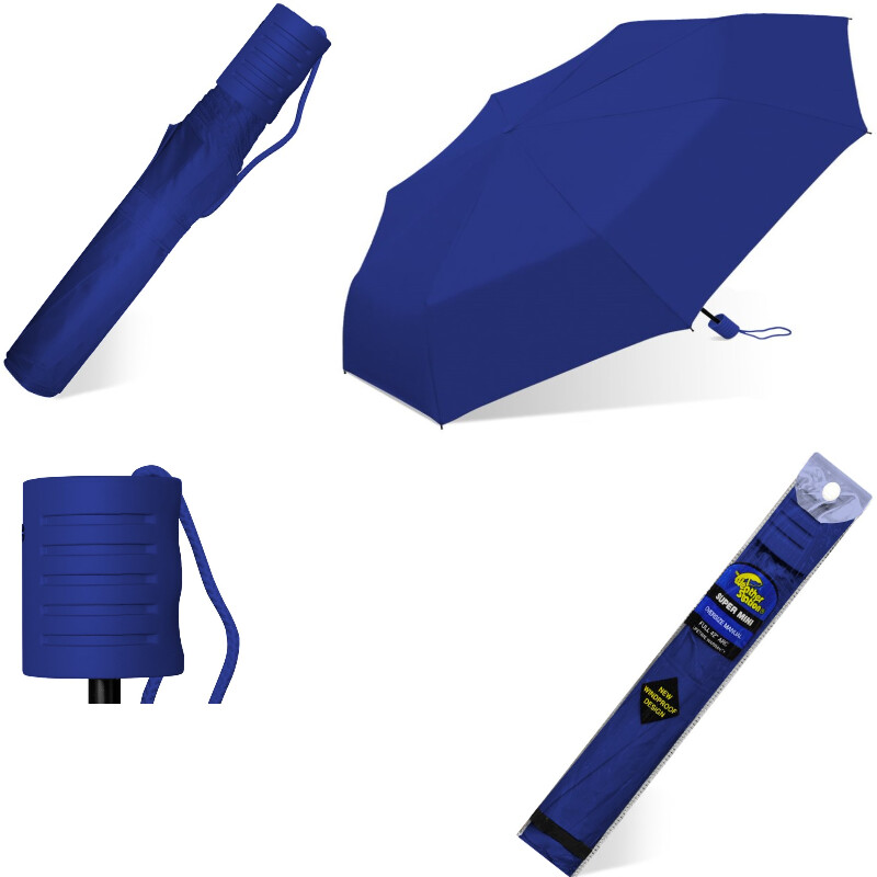 SOMBRILLA MINI SUPER MANUAL (AZUL)