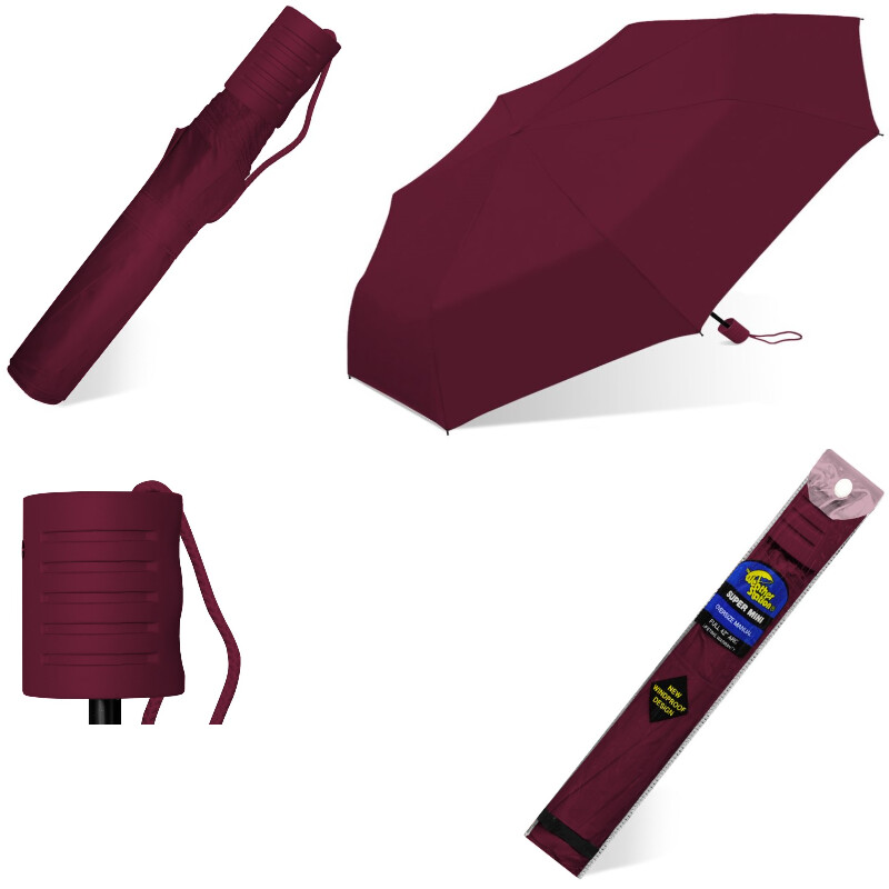 SOMBRILLA MINI SUPER MANUAL (VINO)