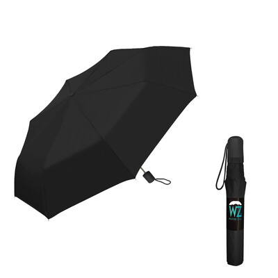 SOMBRILLA MINI SUPER  MANUAL NEGRA