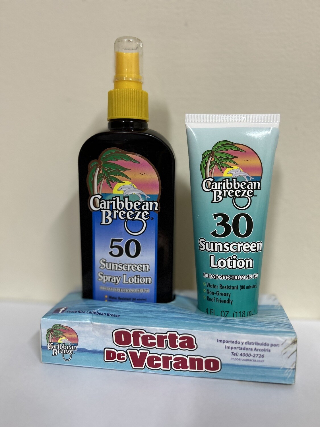 SET LOCION BLOQUEADORA SPF 50 8,5 OZ + LOCION BLOQUEADORA SPF 30 4 OZ