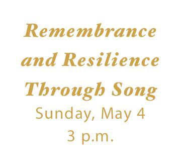 Spring Concert - Remembrance & Resilience Through Song