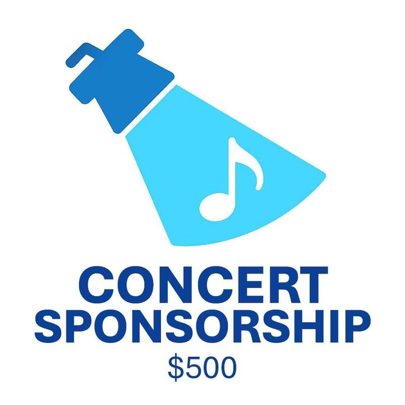 Concert Sponsorship - $500