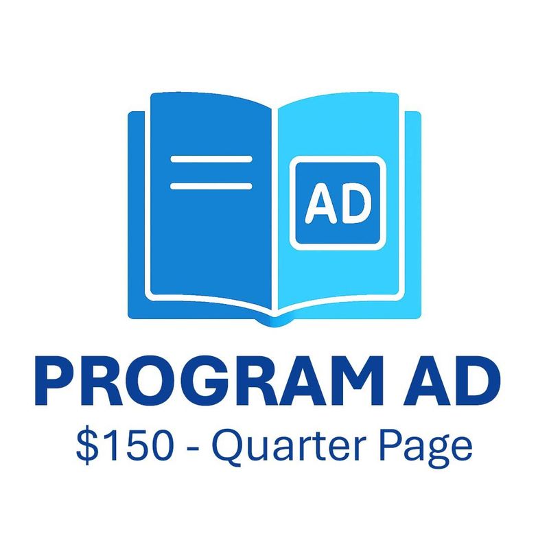 Program Book Advertising-Quarter page