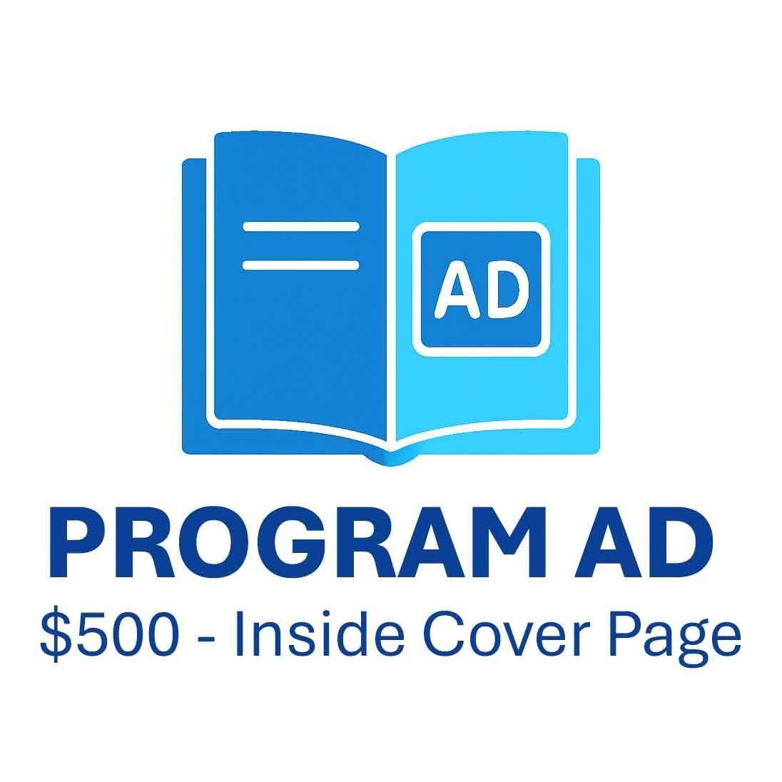 Program Book Advertising-Inside Cover