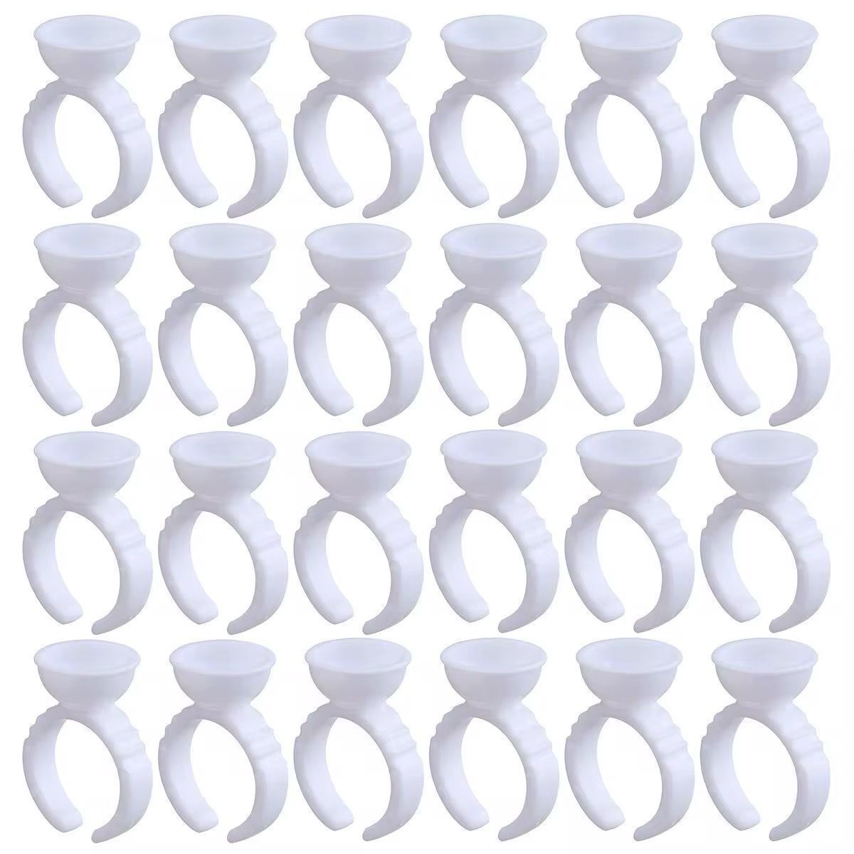 100pcs GLUE RING CUPS