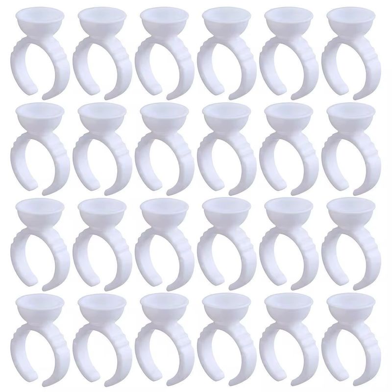 100pcs GLUE RING CUPS