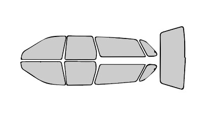 Buick Roadmaster 1991-1996 ATCC Window Tint Kits (Wagon)