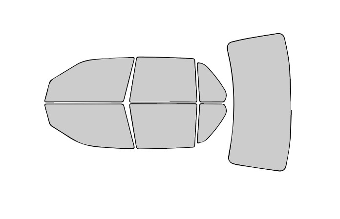 Cadillac DTS 2006-2011 Photochromatic Windows Tint Kits