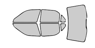 Acura RL 1996-2004 Stratoss Window Tint Kits