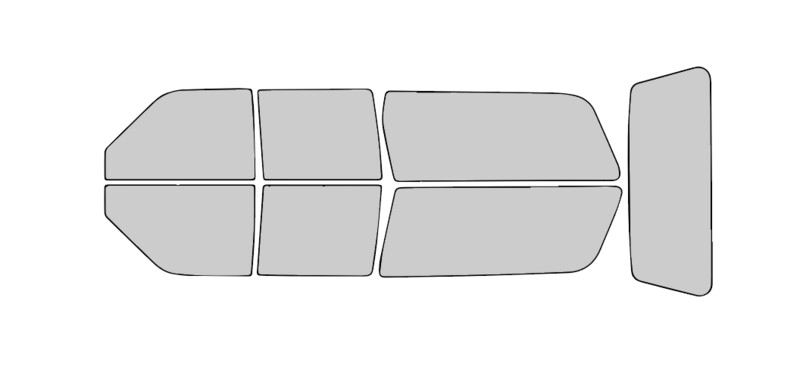 Chevrolet Suburban 1992-1999 ATCC Window Tint Kits
