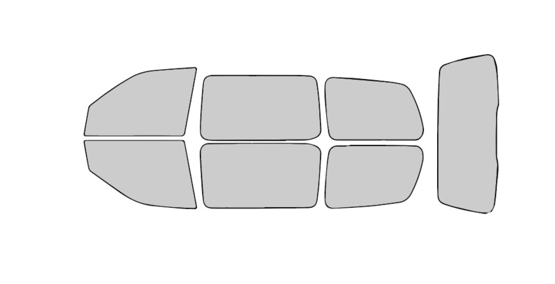 Chevrolet Venture 1997-2005 ATCC Window Tint Kits (EXT)