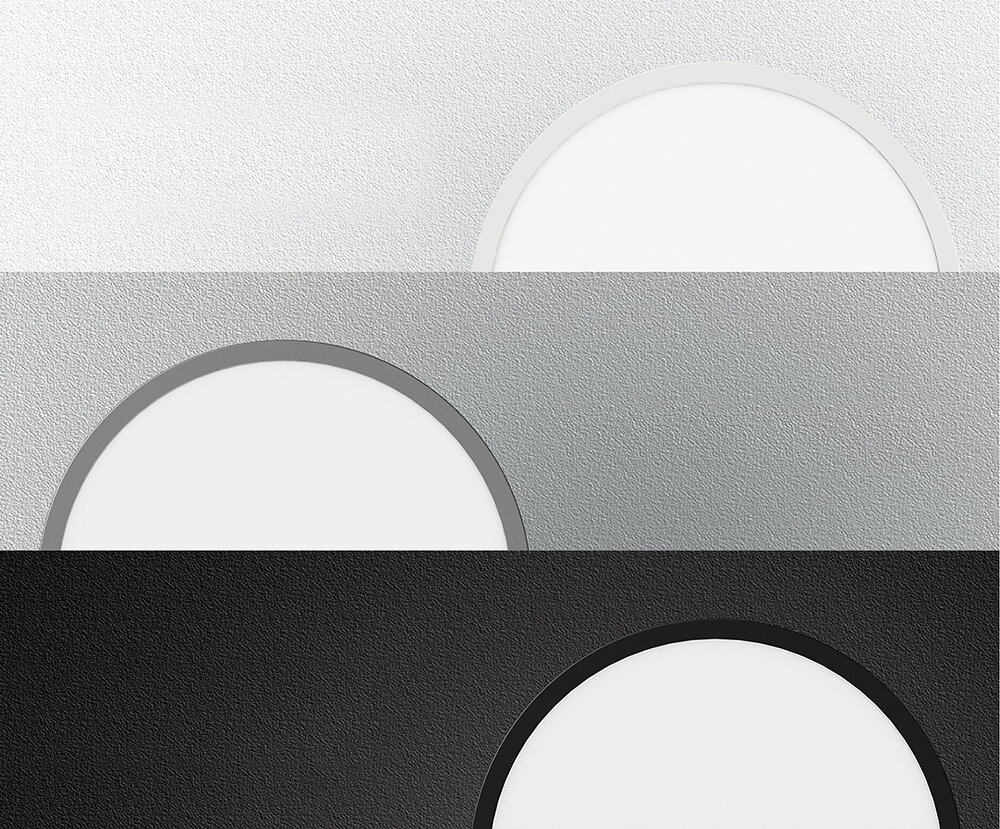 ProLuce® LED Panel TONDO 4024, Ø400 mm, 24W, 2160 lm, 2700K, CRI >90, 100°, 0-10V,  weiss