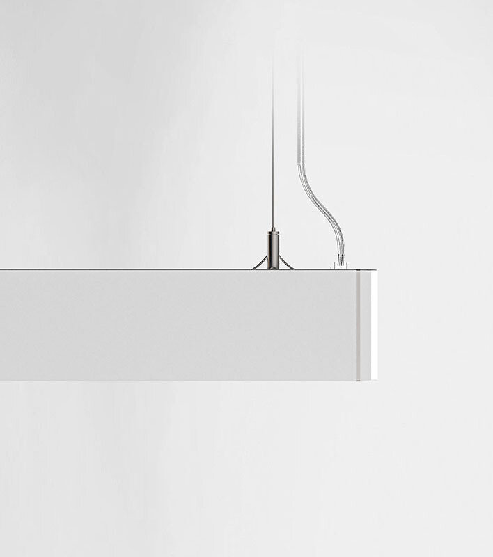 ProLuce® Linienleuchte PENDOLO 18W, direkt, 728x30x72mm, 3000K, 1440 lm, weiss