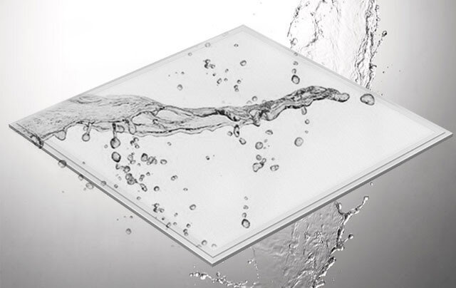 ProLuce® LED Panel PIAZZA/65 295x1195 mm 36W, IP65, 6000K, 2880 lm, 120°, weiss, DALI