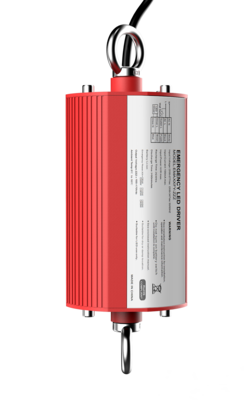 PROLUCE® Notlicht-Kit UFO IP65 120-277VAC, Batterie Li-ion, 30W Konstantleistung, 3 Std.