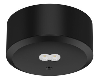 PROLUCE® LED Notleuchte EM2 Kit für Deckenanbau, schwarz