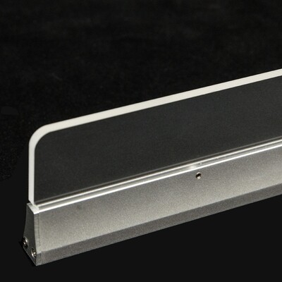 ProLuce® TACCOLA, 1000x17x100 mm, 25W, 2250 Lm, 3000K, CRI&gt;80, ALU/PMMA, on/off